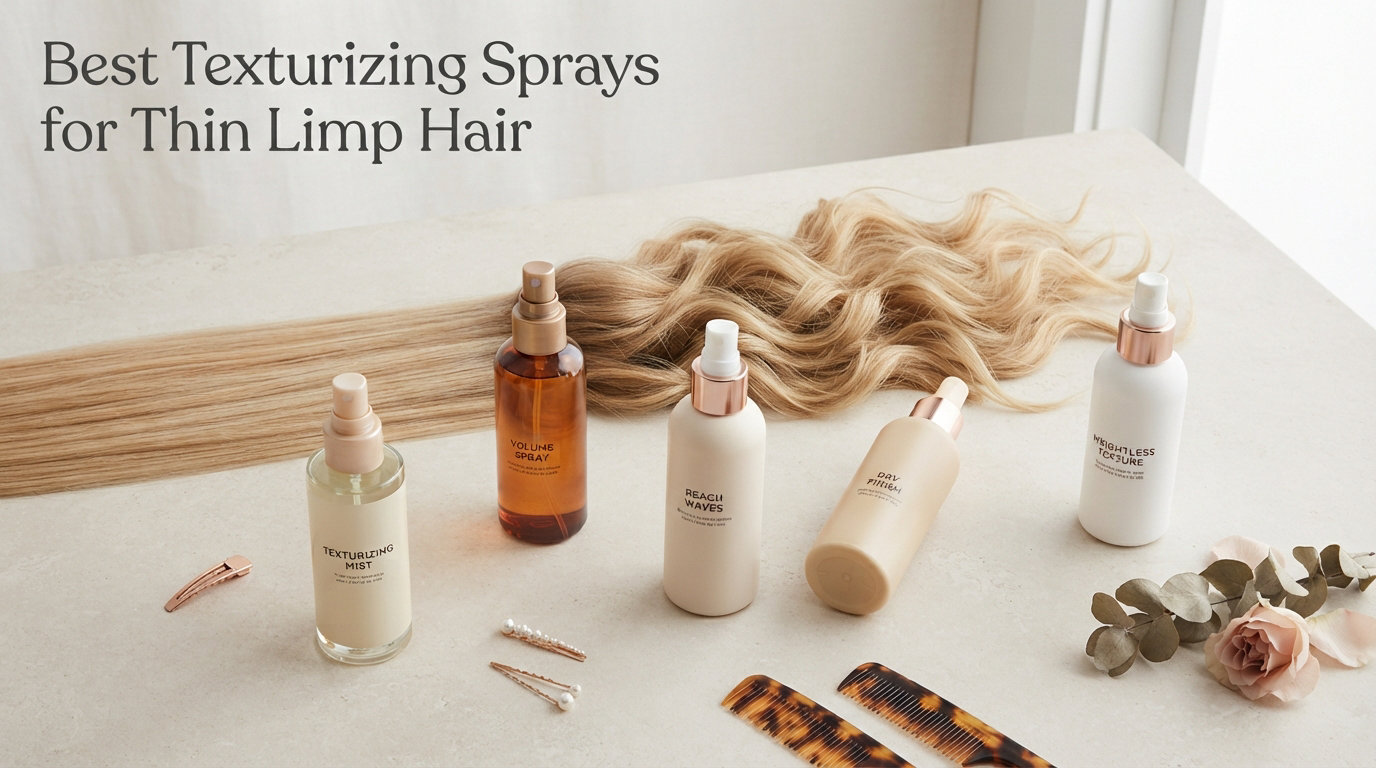 Best Texturizing Sprays for Thin Limp Hair