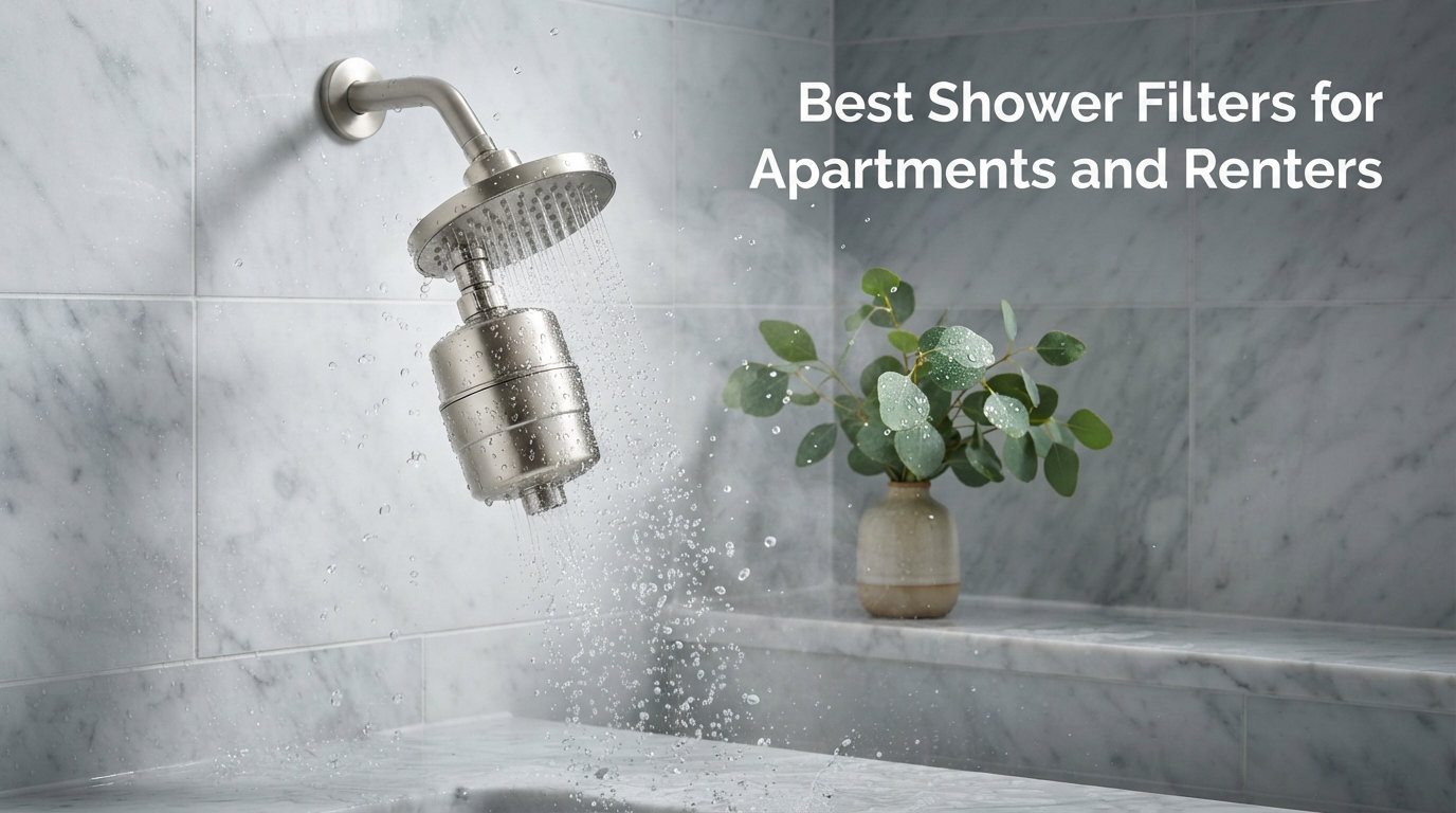 Best Shower Filters for Apartments and Renters
