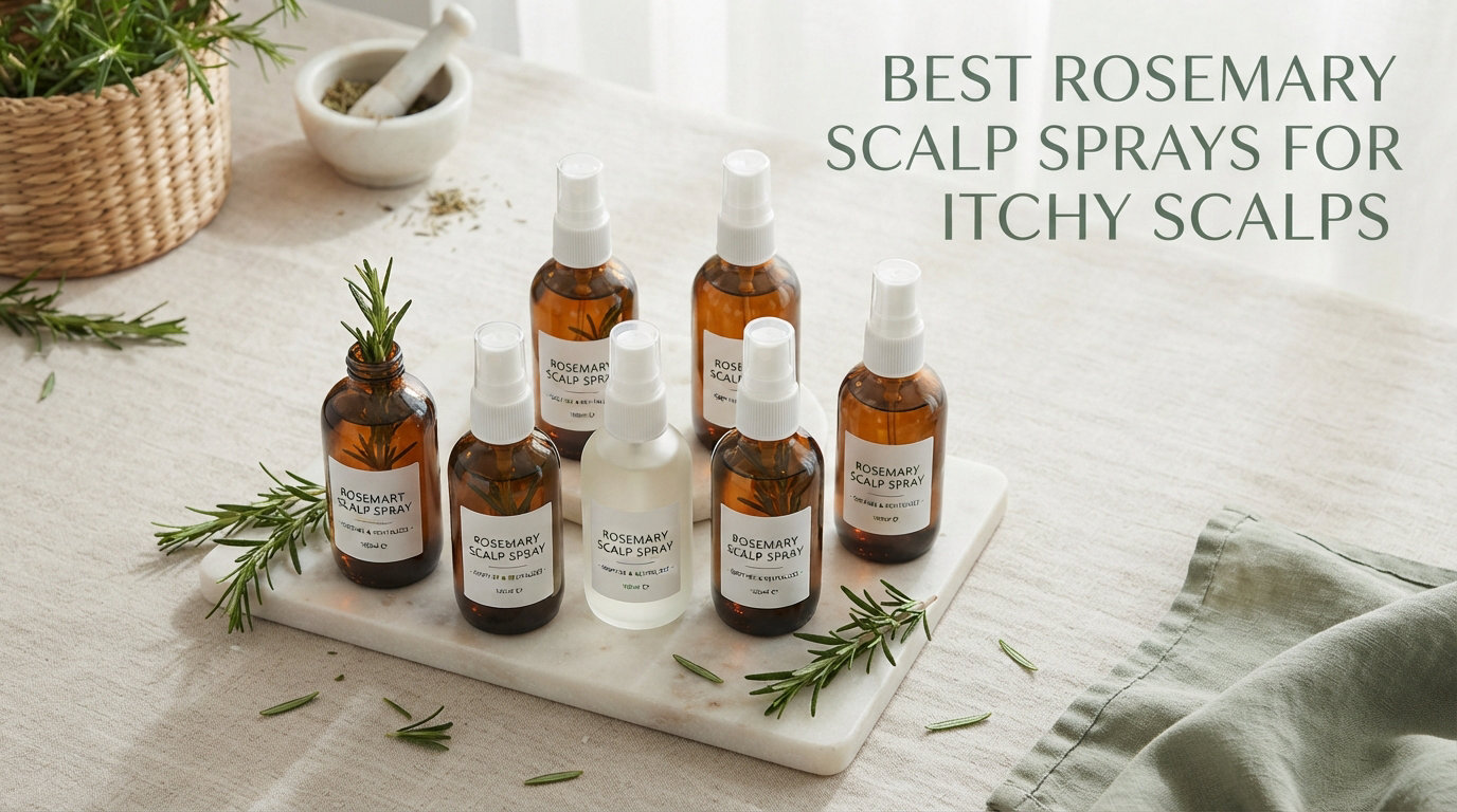Best Rosemary Scalp Sprays for Itchy Scalps