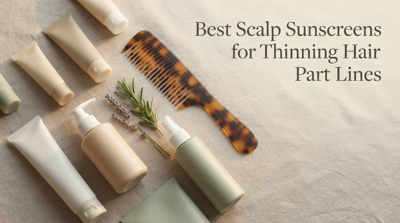 Best Scalp Sunscreens for Thinning Hair Part Lines