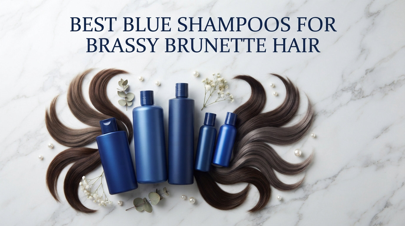 Best Blue Shampoos for Brassy Brunette Hair
