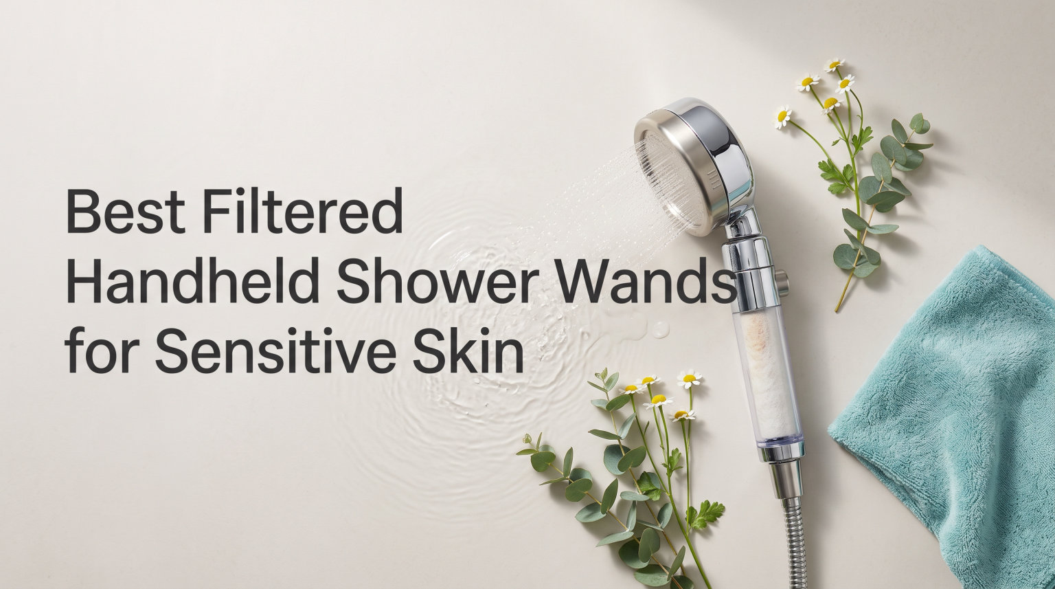 Best Filtered Handheld Shower Wands for Sensitive Skin