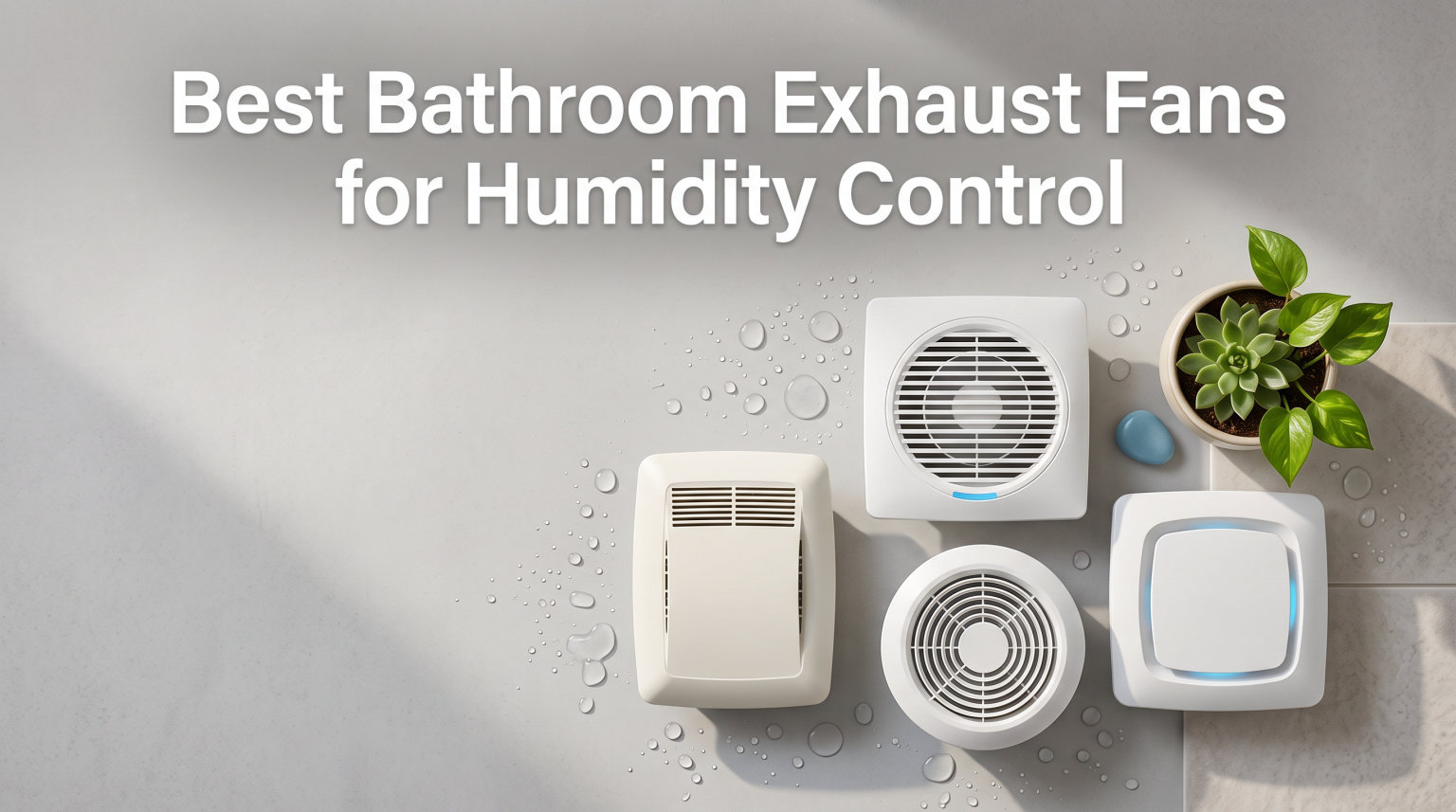 Best Bathroom Exhaust Fans for Humidity Control