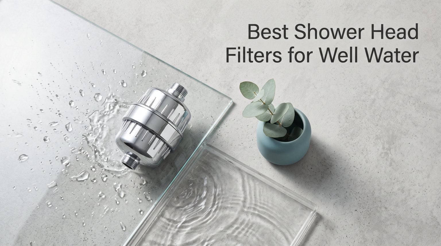 Best Shower Head Filters for Well Water