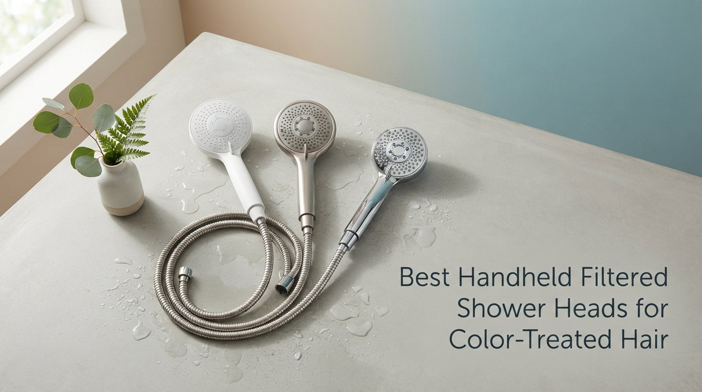 Best Handheld Filtered Shower Heads for Color-Treated Hair