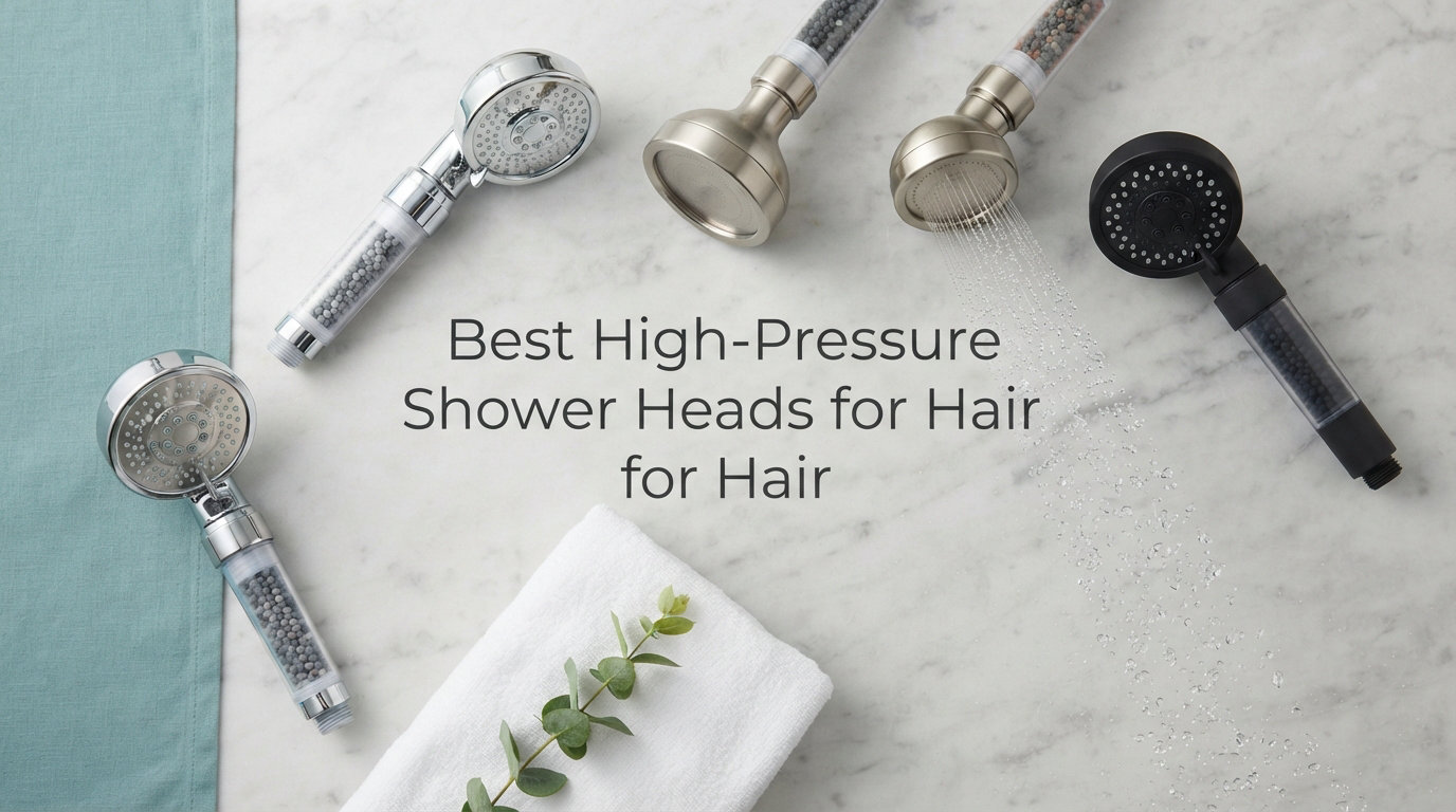 Best High-Pressure Filtered Shower Heads for Hair