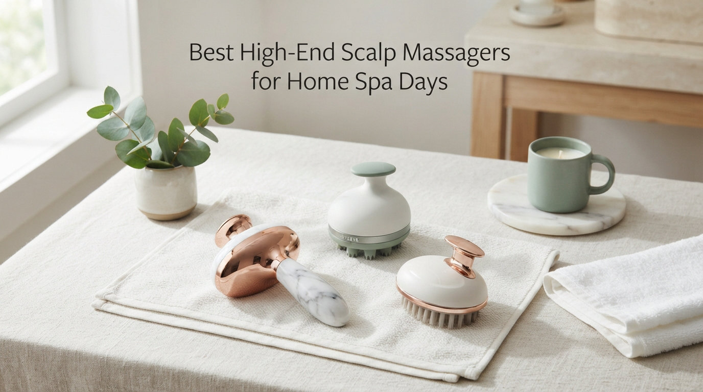 Best High-End Scalp Massagers for Home Spa Days