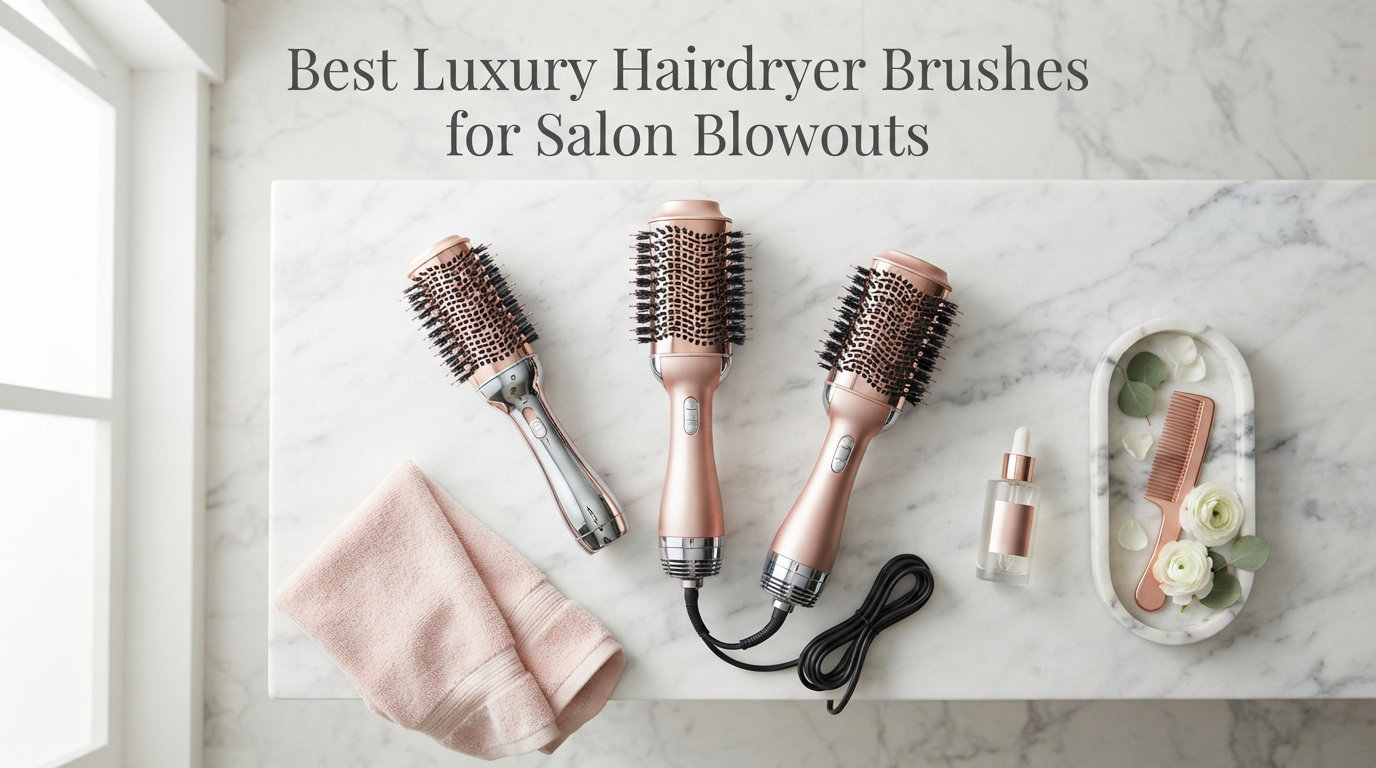 Best Luxury Hairdryer Brushes for Salon Blowouts