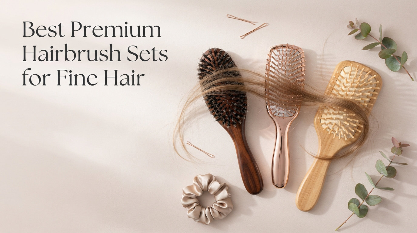Best Premium Hairbrush Sets for Fine Hair