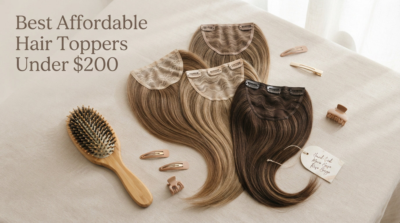 Best Affordable Hair Toppers Under $200