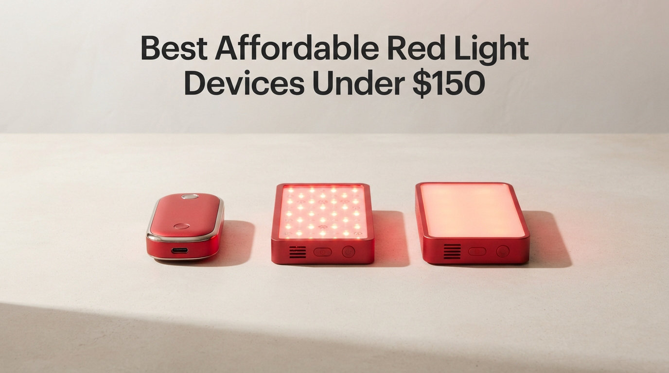 Best Affordable Red Light Devices Under $150