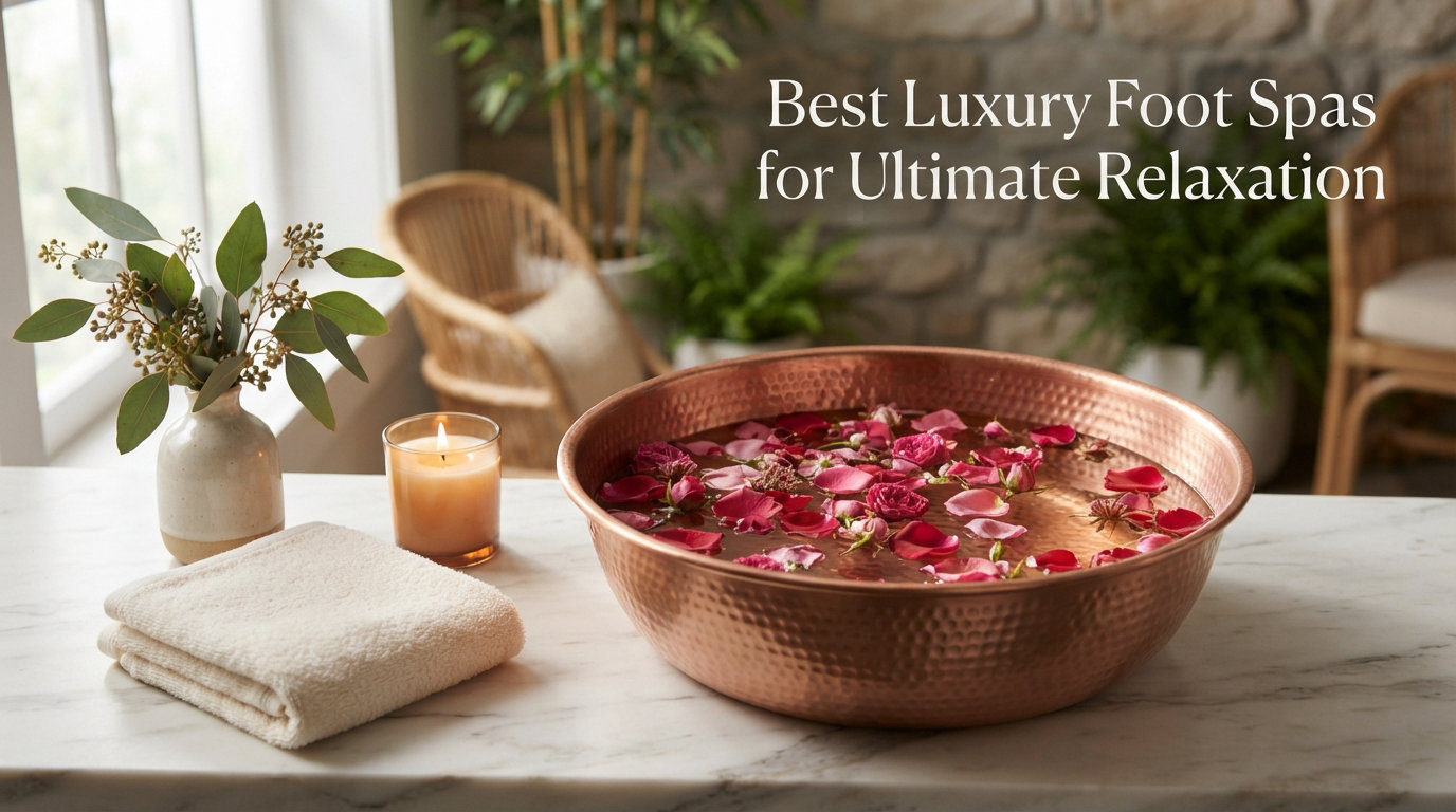 Best Luxury Foot Spas for Ultimate Relaxation