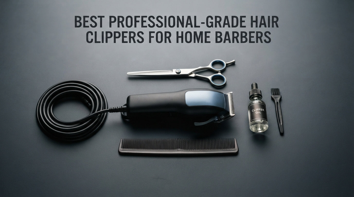Best Professional-Grade Hair Clippers for Home Barbers