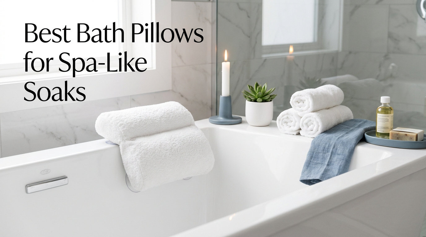 Best Bath Pillows for Spa-Like Soaks