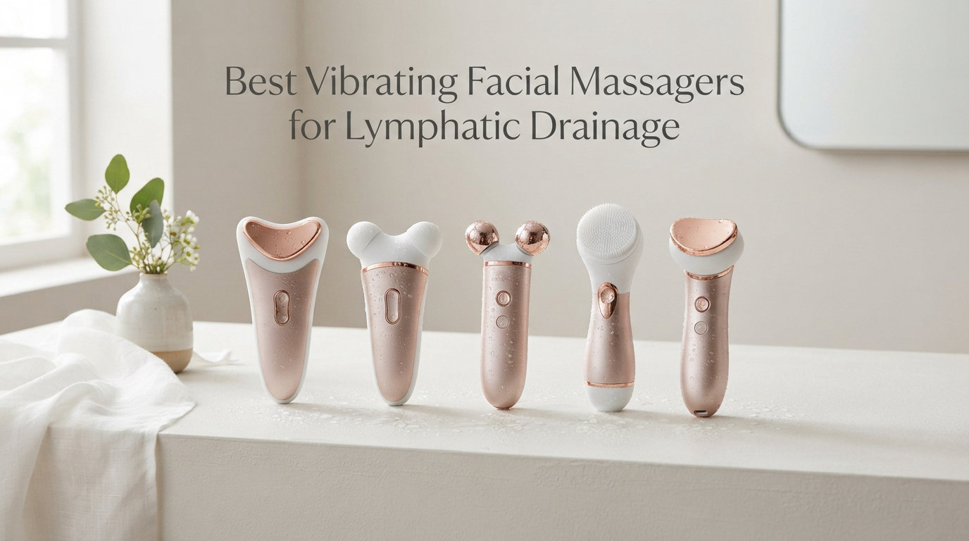 Best Vibrating Facial Massagers for Lymphatic Drainage