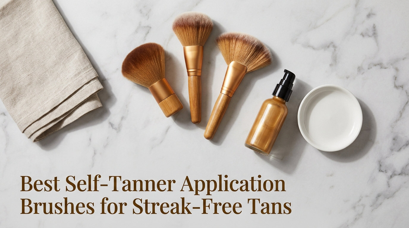 Best Self-Tanner Application Brushes for Streak-Free Tans