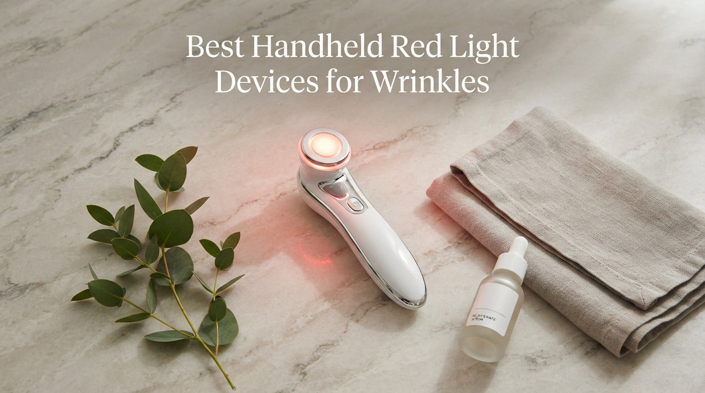 Best Handheld Red Light Devices for Wrinkles