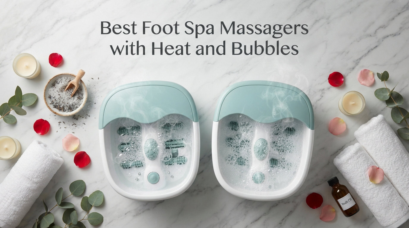 Best Foot Spa Massagers with Heat and Bubbles