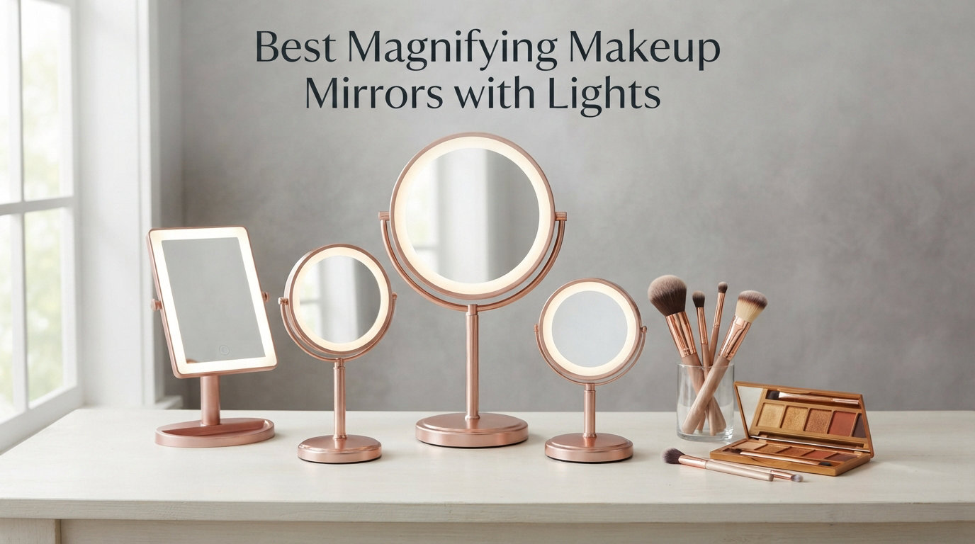 Best Magnifying Makeup Mirrors with Lights