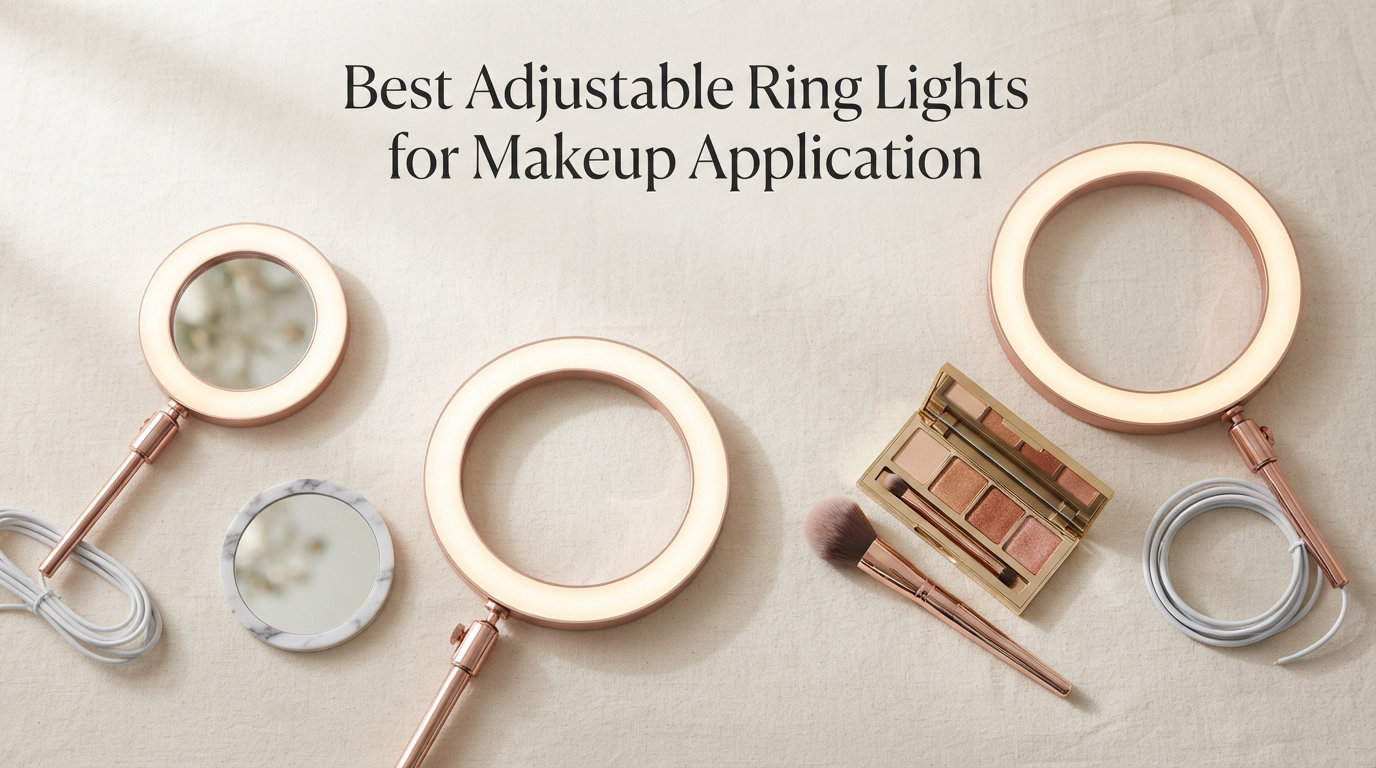 Best Adjustable Ring Lights for Makeup Application