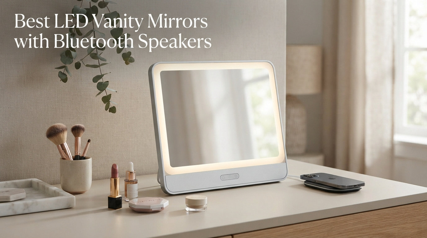 Best LED Vanity Mirrors with Bluetooth Speakers