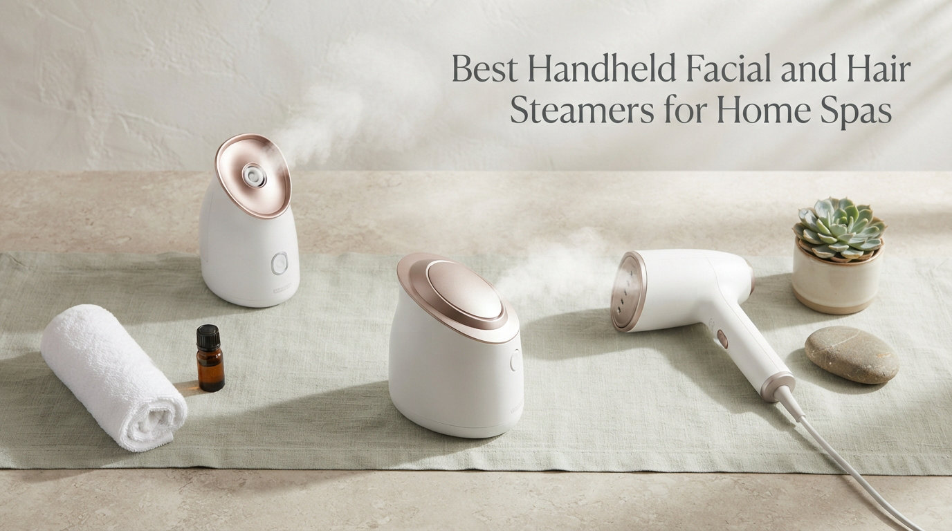 Best Handheld Facial and Hair Steamers for Home Spas
