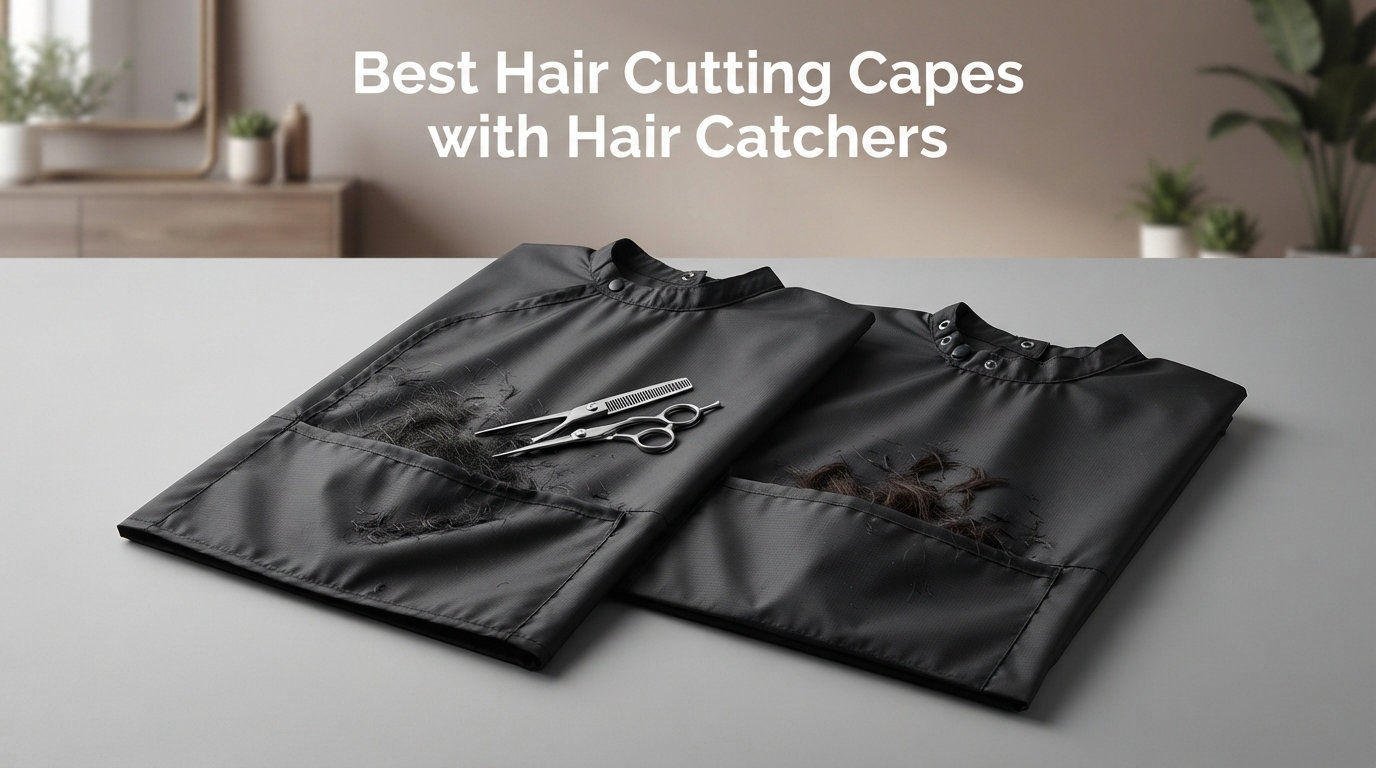 Best Hair Cutting Capes with Hair Catchers