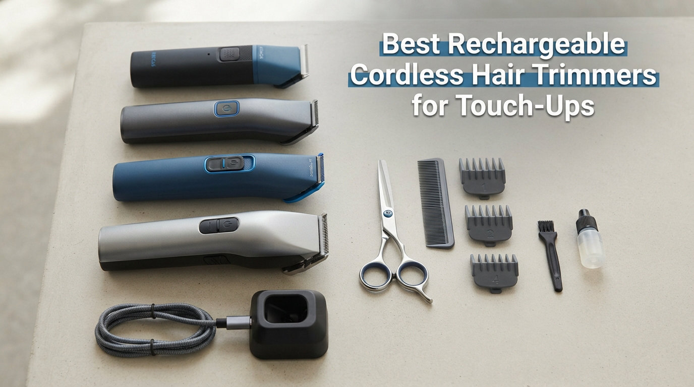 Best Rechargeable Cordless Hair Trimmers for Touch-Ups