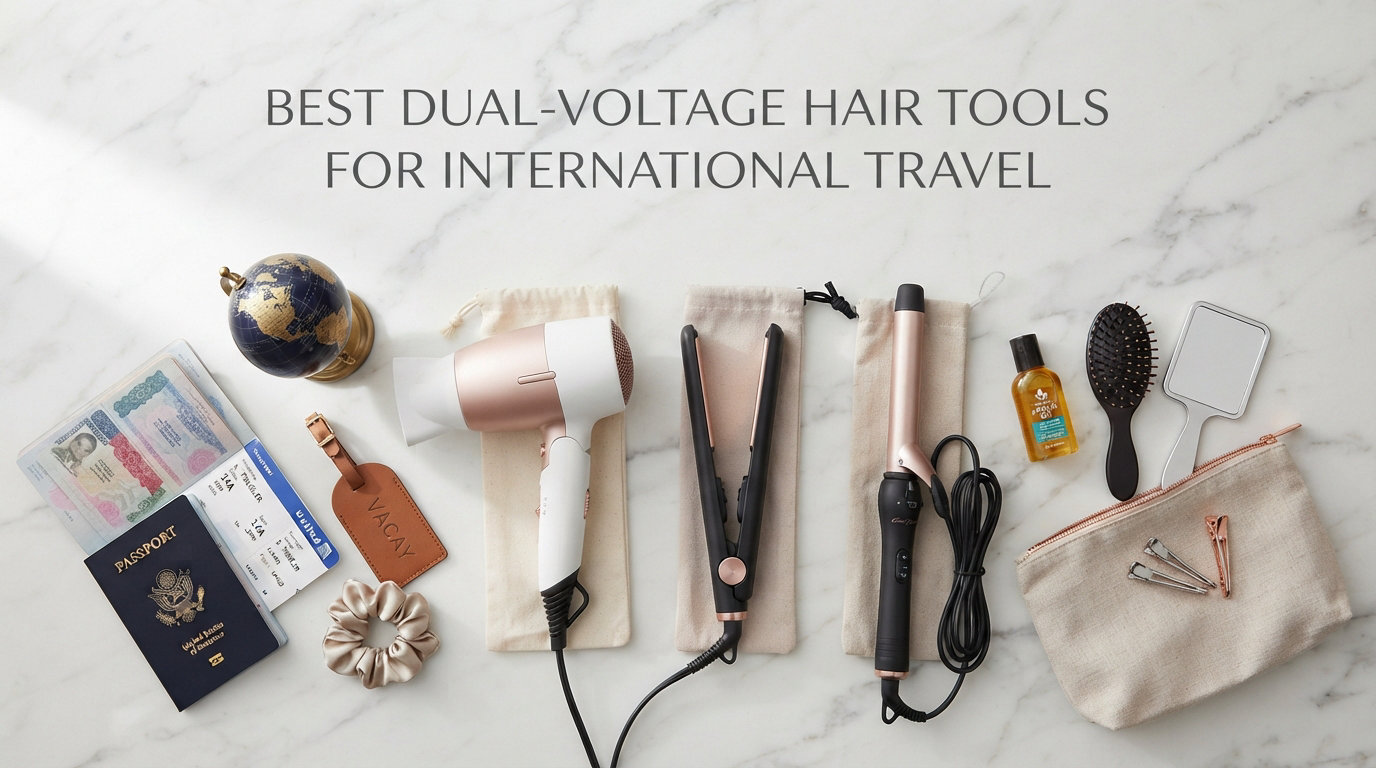 Best Dual-Voltage Hair Tools for International Travel