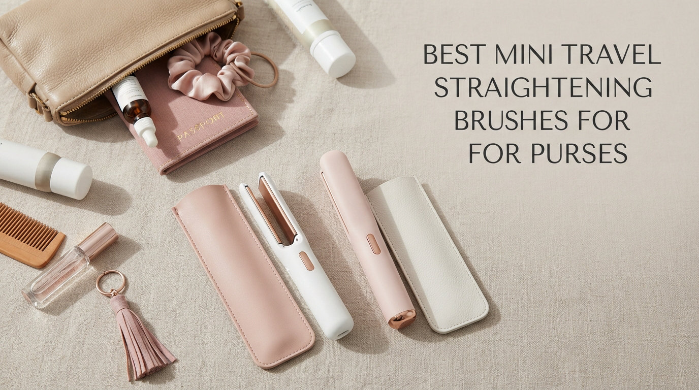 Best Mini Travel Straightening Brushes for Purses