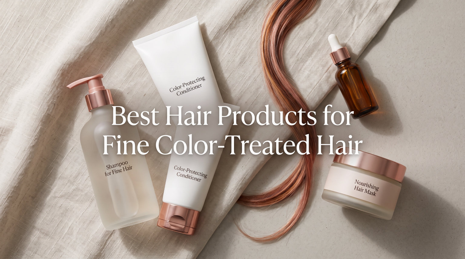 Best Hair Products for Fine Color-Treated Hair