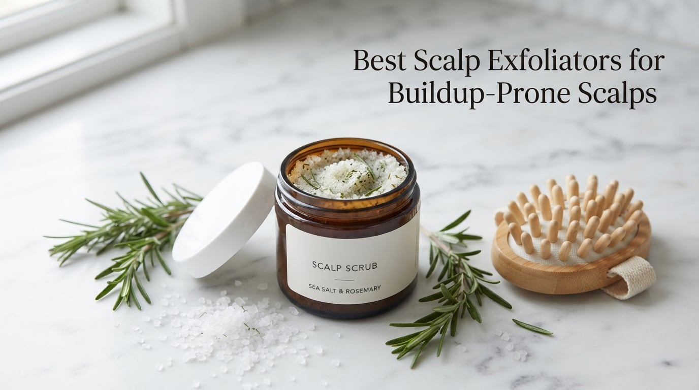 Best Scalp Exfoliators for Buildup-Prone Scalps