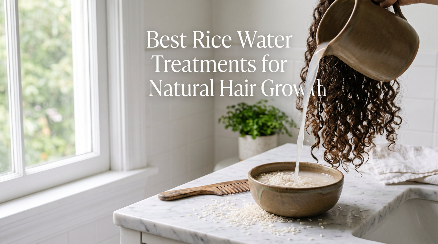 Best Rice Water Treatments for Natural Hair Growth