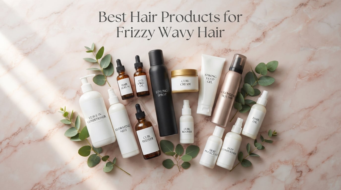 Best Hair Products for Frizzy Wavy Hair