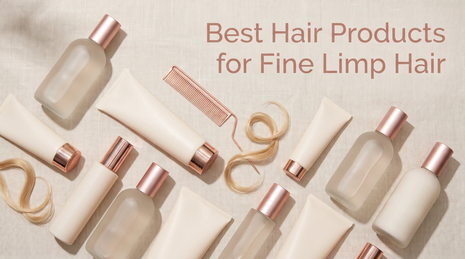 Best Hair Products for Fine Limp Hair
