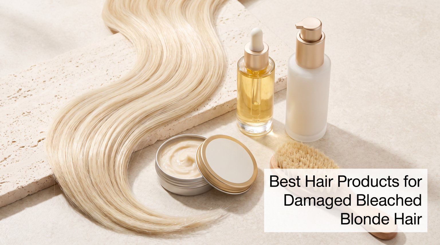 Best Hair Products for Damaged Bleached Blonde Hair