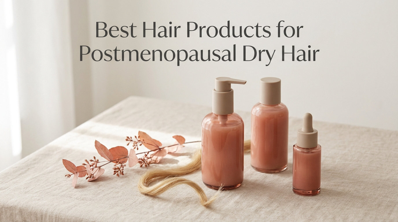 Best Hair Products for Postmenopausal Dry Hair