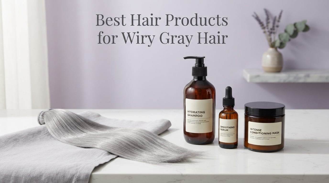 Best Hair Products for Wiry Gray Hair