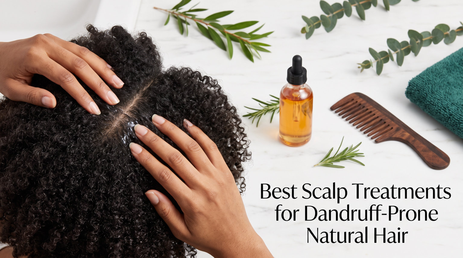 Best Scalp Treatments for Dandruff-Prone Natural Hair