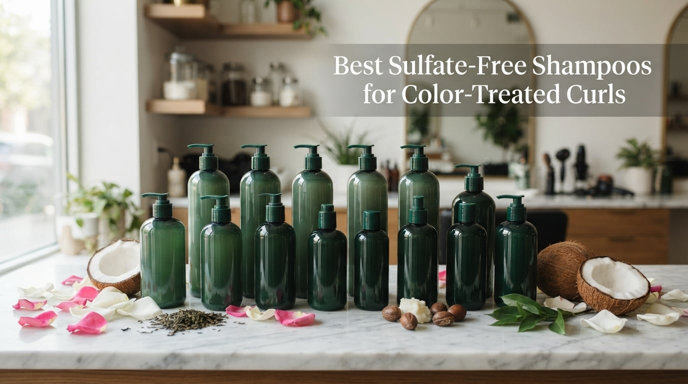 Best Sulfate-Free Shampoos for Color-Treated Curls