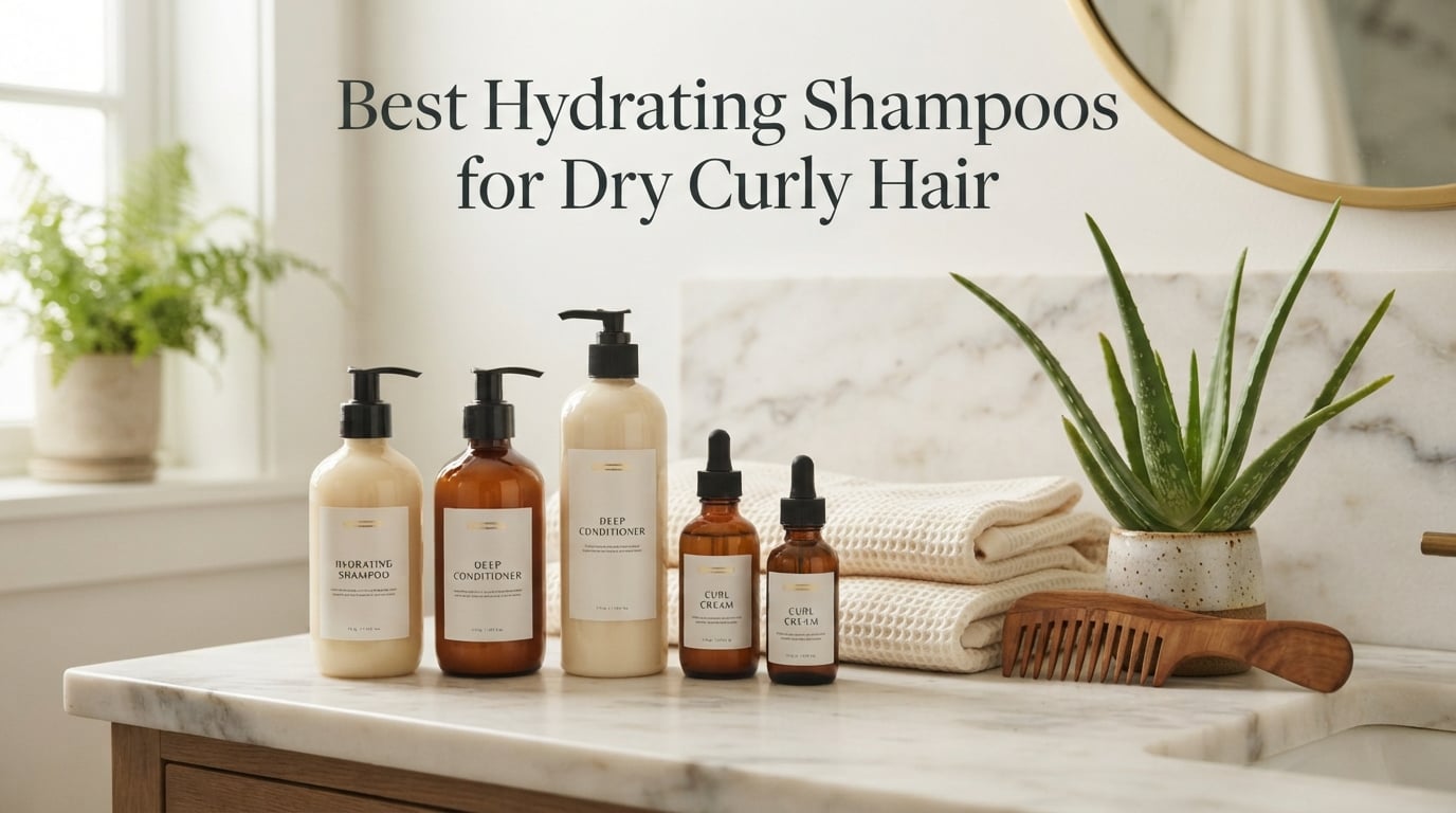 Best Hydrating Shampoos for Dry Curly Hair