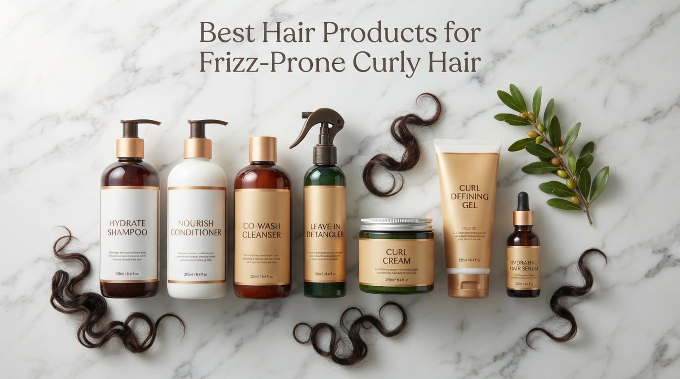 Best Hair Products for Frizz-Prone Curly Hair
