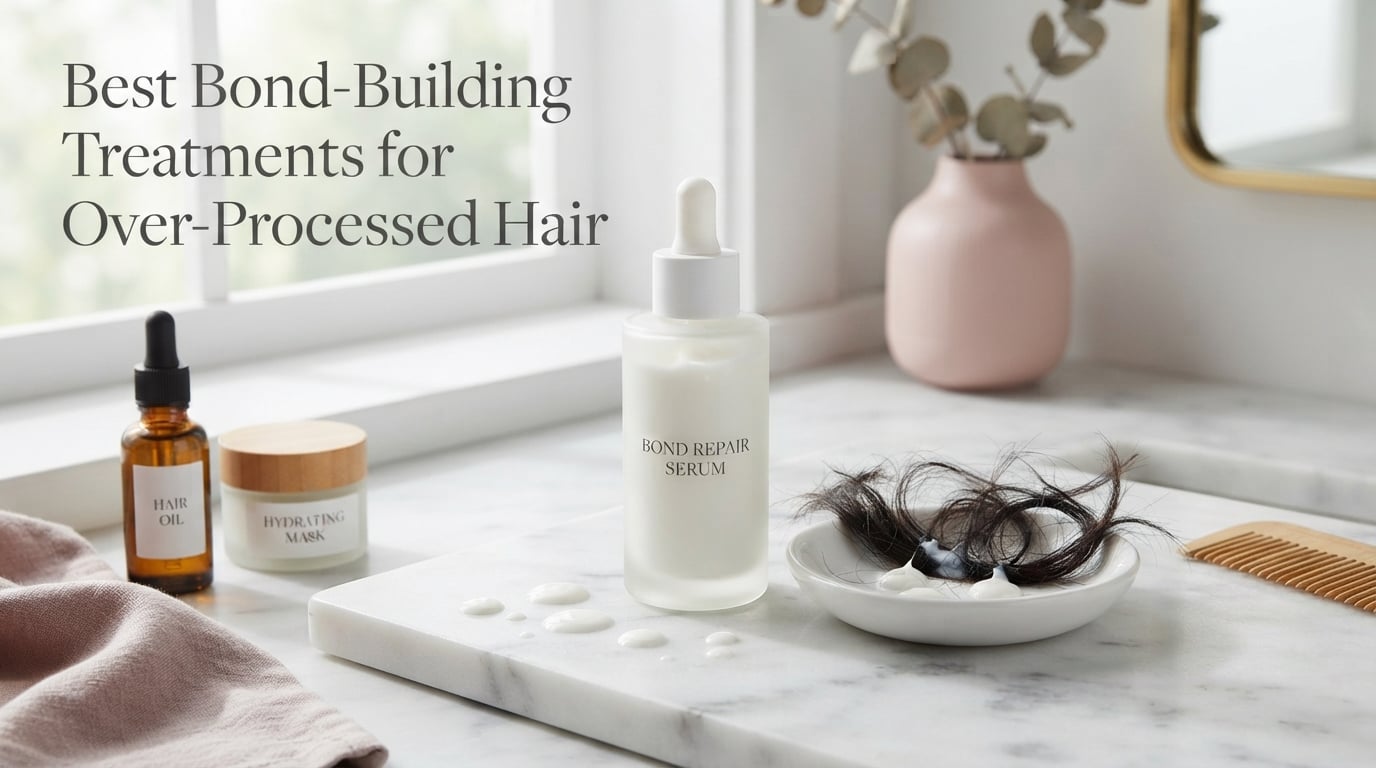 Best Bond-Building Treatments for Over-Processed Hair