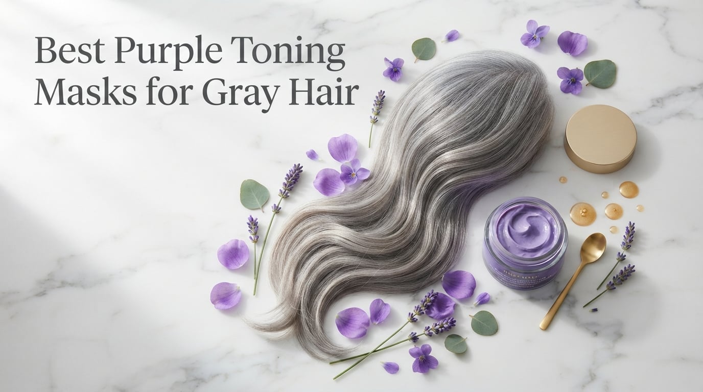 Best Purple Toning Masks for Gray Hair