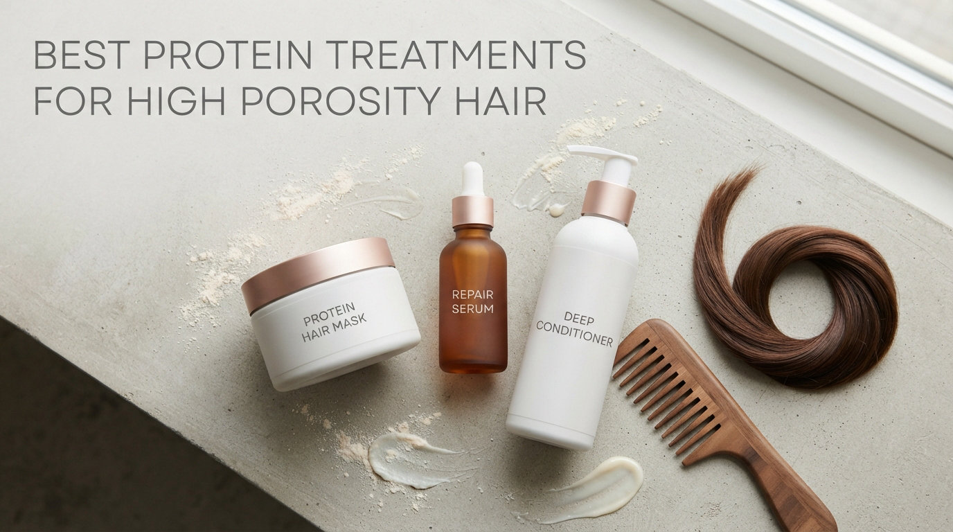 Best Protein Treatments for High Porosity Hair