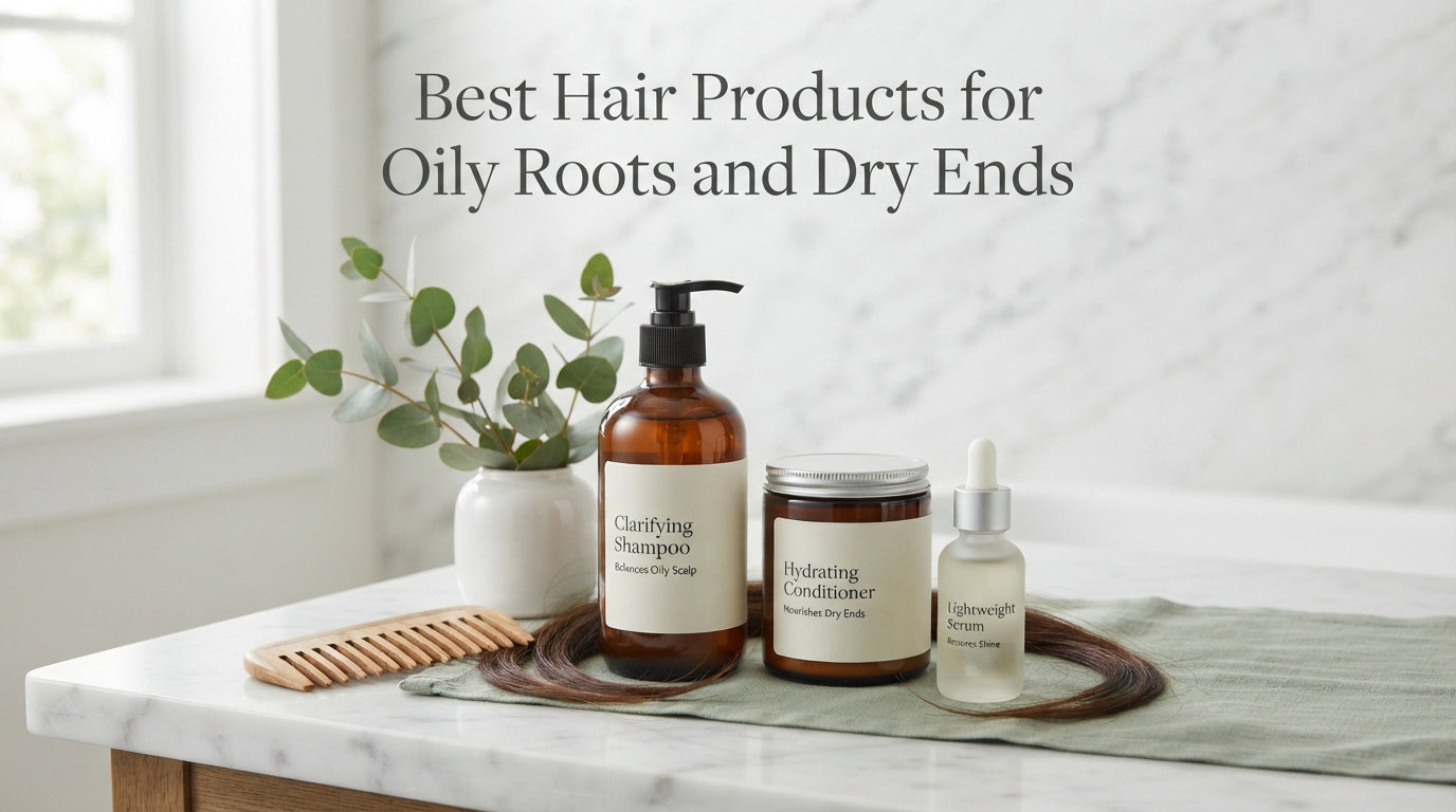 Best Hair Products for Oily Roots and Dry Ends