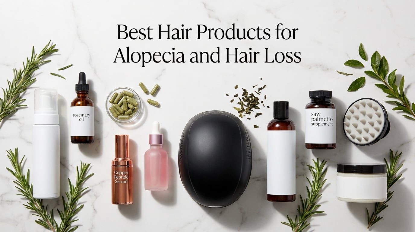 Best Hair Products for Alopecia and Hair Loss