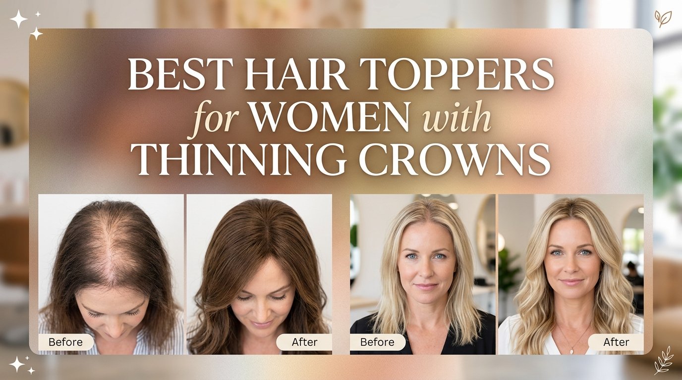 Best Hair Toppers for Women with Thinning Crowns