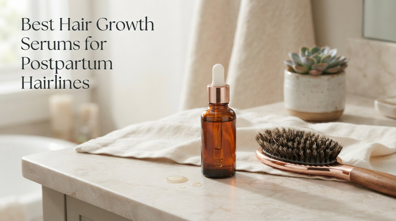 Best Hair Growth Serums for Postpartum Hairlines