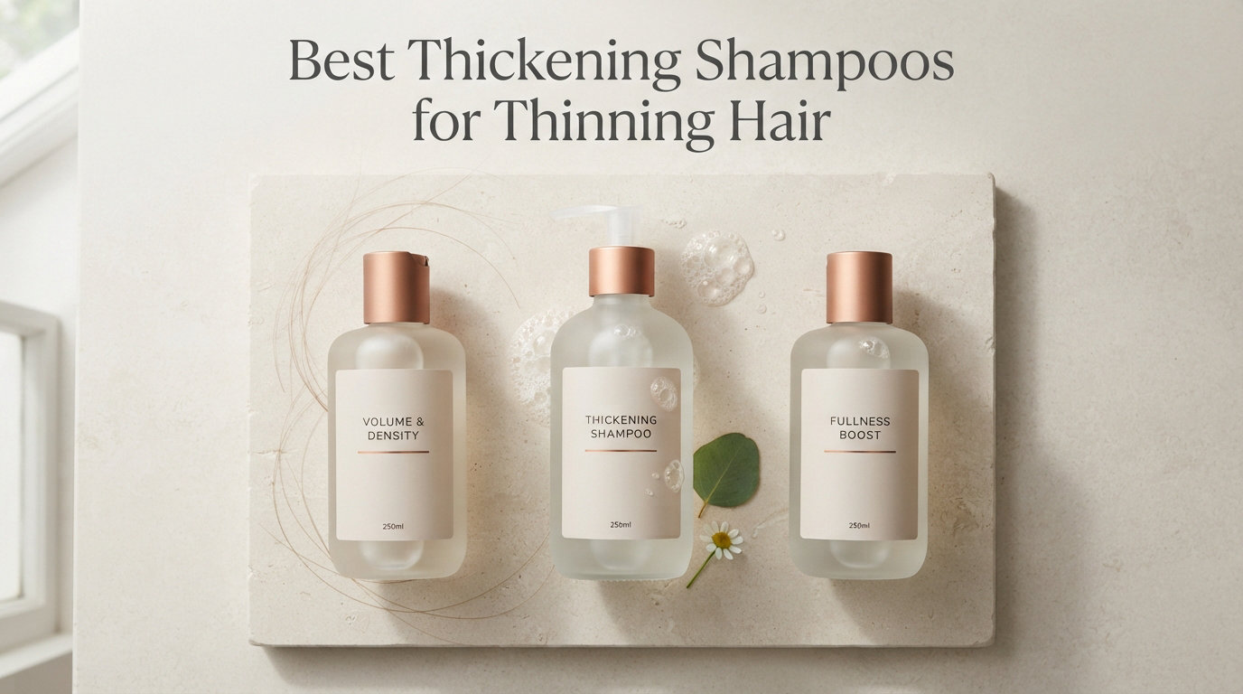 Best Thickening Shampoos for Thinning Hair